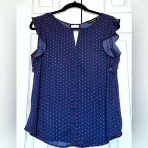 Banana Republic Ruffle Sleeve Blouse